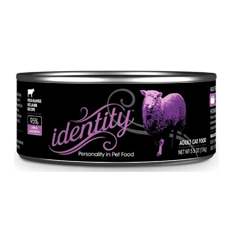 Identity 95% Free-Range NZ Lamb & Lamb Broth Cat Food 156g