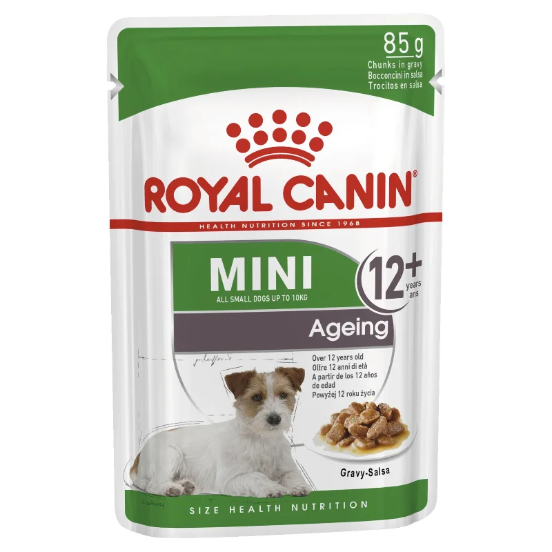 Royal Canin Dog Mini Ageing 12+ Wet Food Pouch 85g