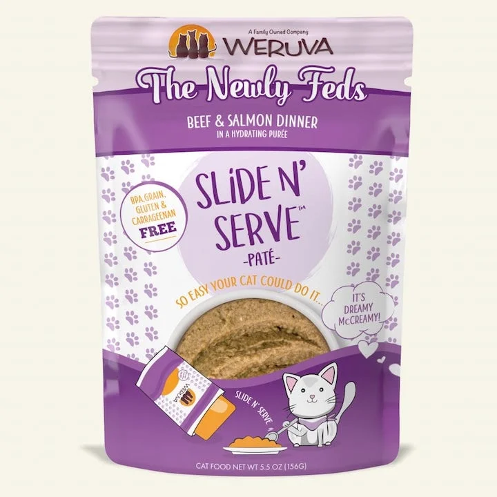 Weruva Cat Food Pouch Slide N' Serve Newly Feds